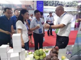 榕江百香果在亚洲果蔬博览会广州站甜蜜亮相