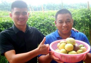 吴成和告诉笔者，村里发展百香果特色种植产业，他在家门口就能上班，每个月有2000多元的收入