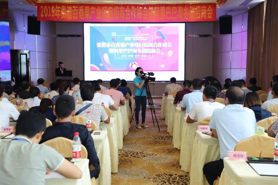 贵港市举行百香果产业项目招商合作峰会